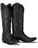 Image #1 - Lane Women's Cossette Tall Western Boots - Snip Toe, Jet Black, hi-res