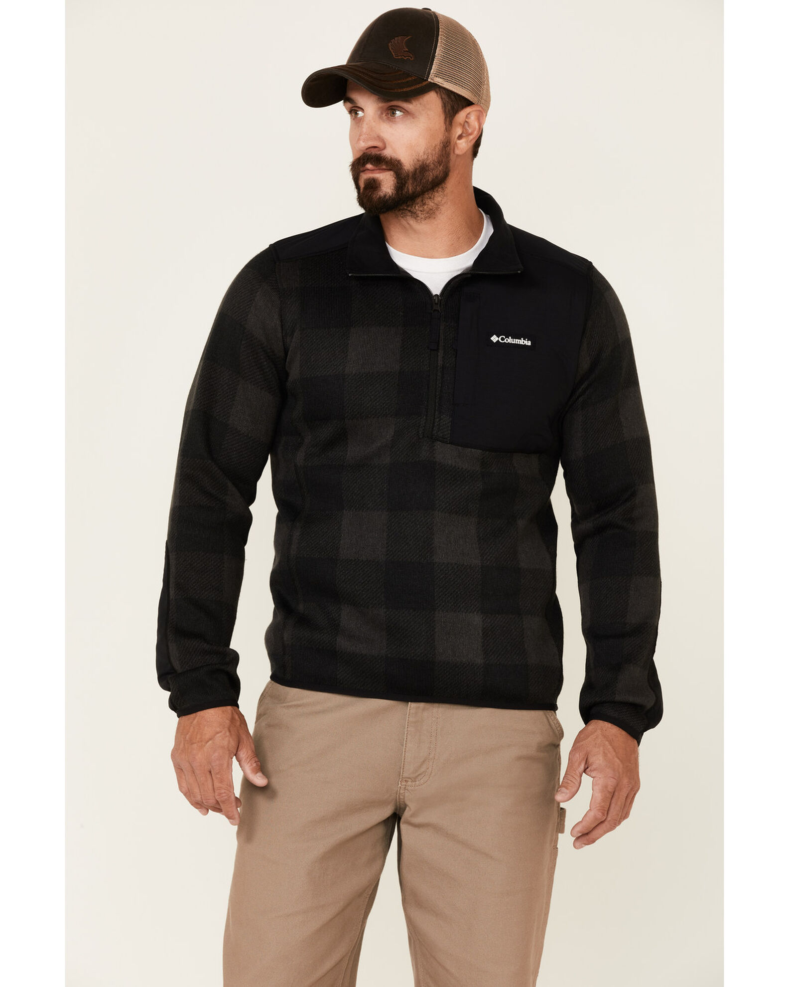 Columbia plaid fleece discount