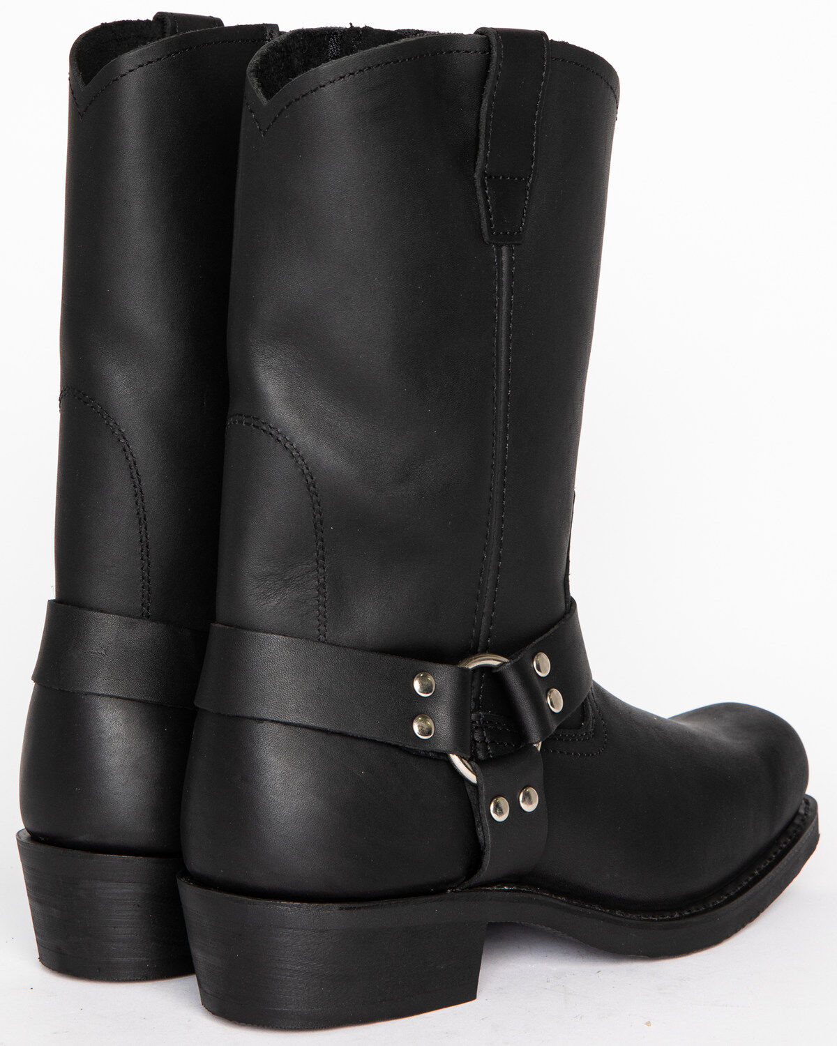 Image #7 - Cody James® Men's Zipper Harness Motorcycle Boots, , hi-res