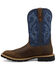 Image #3 - Twisted X Men's 11" Tech X™ Performance Western Boots - Broad Square Toe, Brown, hi-res