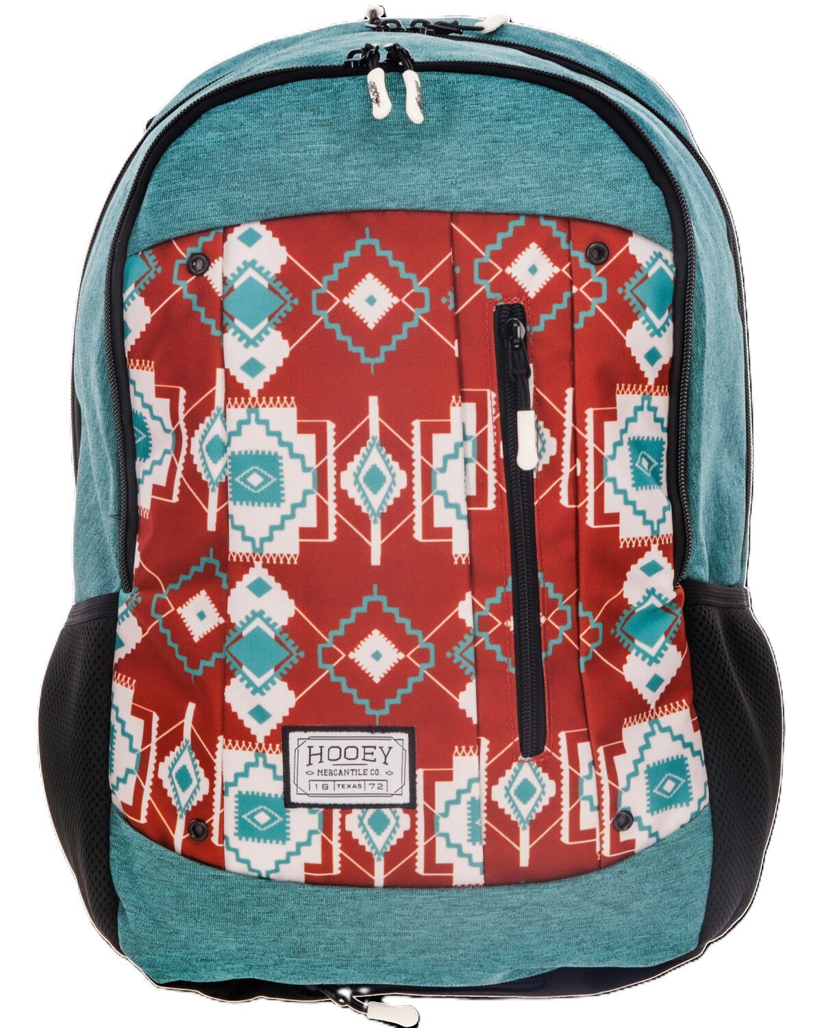 Hooey Rockstar Southwestern Print Backpack, Red, hi-res