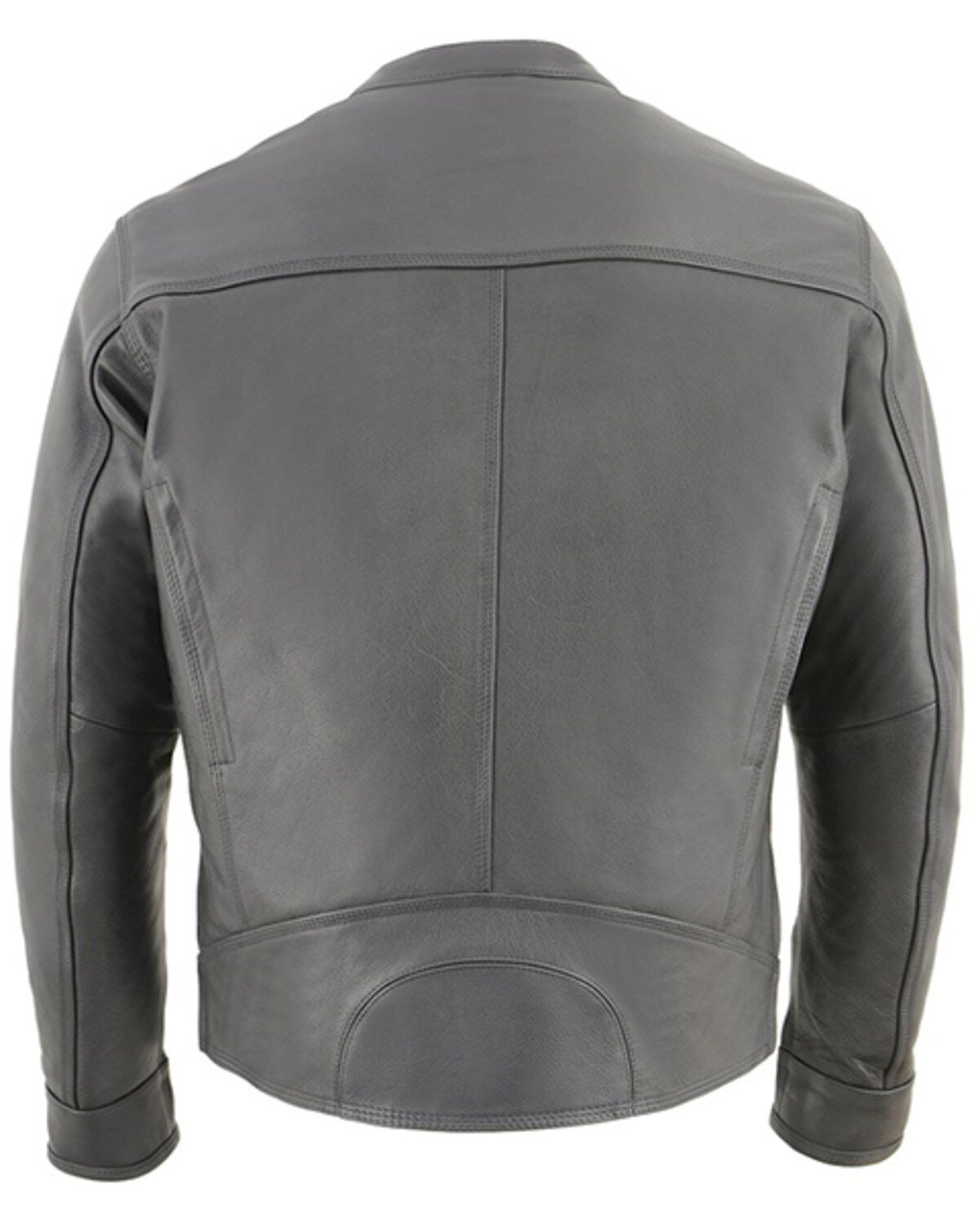 Image #2 - Milwaukee Leather Men's Cool-Tec Scooter Style Motorcycle Jacket - 4X, Black, hi-res