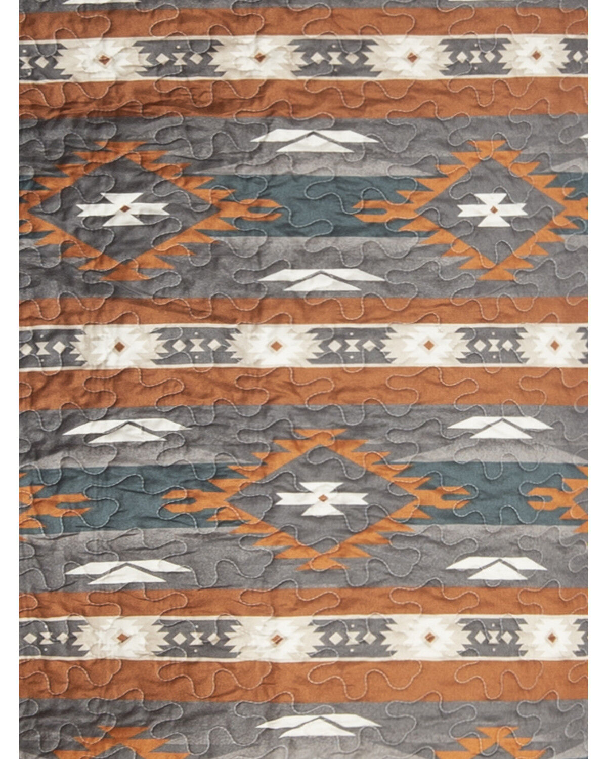 Image #6 - Carstens Home Wrangler Checotah King Quilt Set - 3 Piece, Multi, hi-res