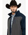 Image #3 - Cinch Men's Multi Color Blocked Softshell Bonded Jacket , , hi-res