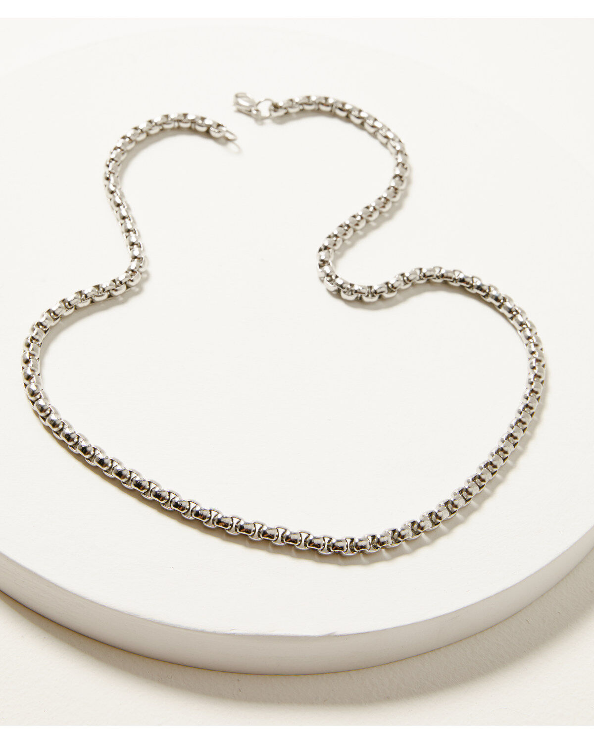 Image #2 - Cody James Men's Bolo Chain Necklace, Silver, hi-res