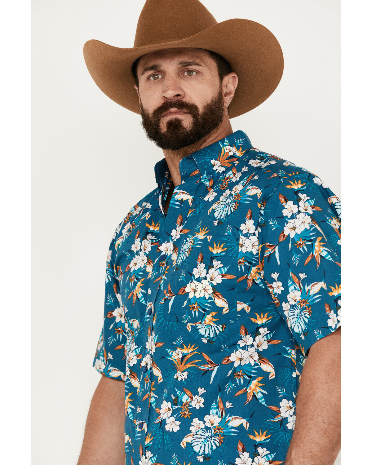 Image #2 - Ariat Men's Keon Classic Fit Western Shirt, , hi-res
