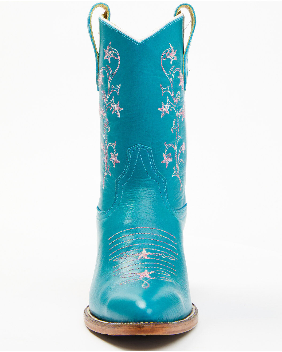 Image #4 - Planet Cowboy Women's Tiffany Stars Western Boots - Round Toe, Turquoise, hi-res