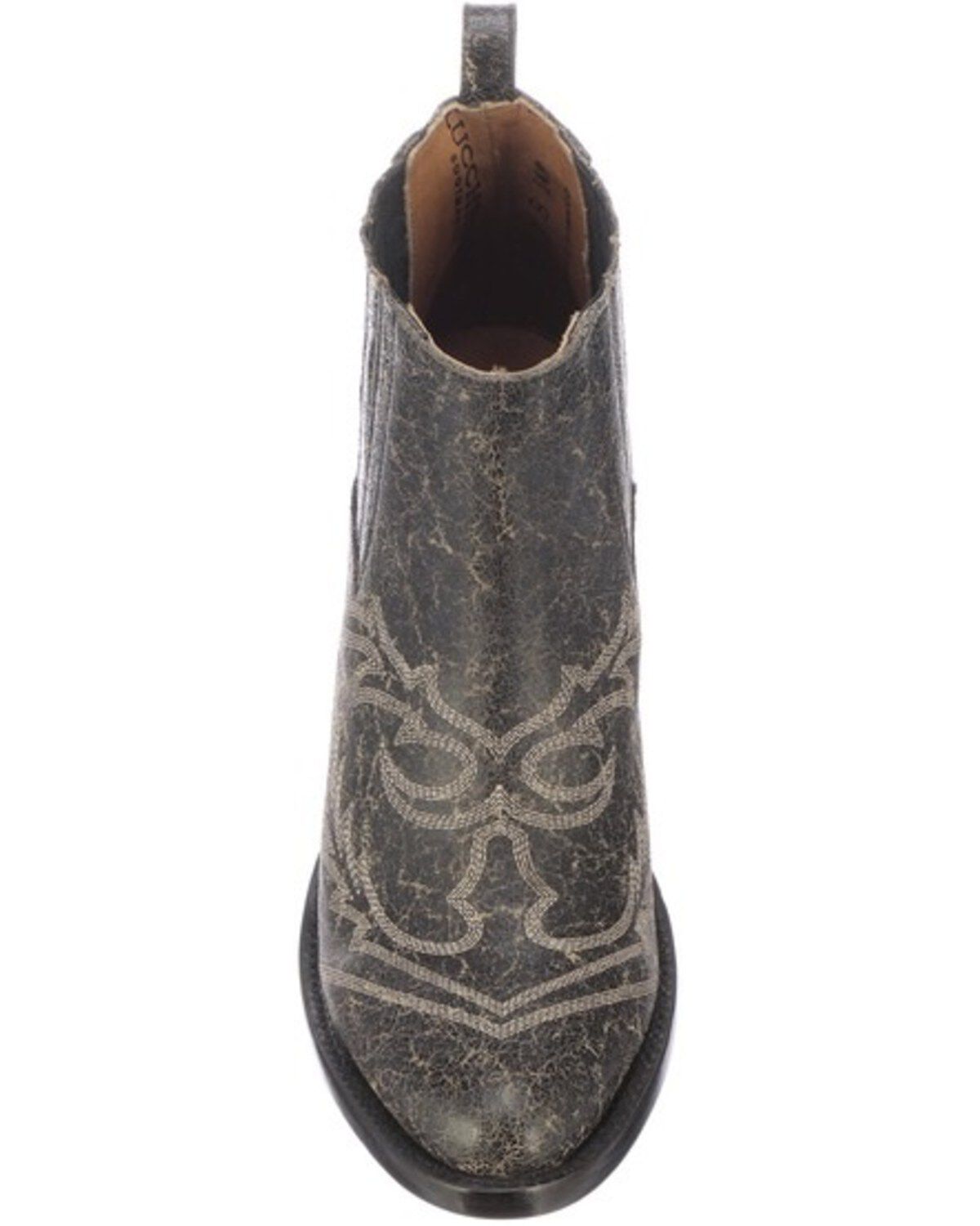 Image #6 - Lucchese Women's Rogue Western Booties - Round Toe, , hi-res