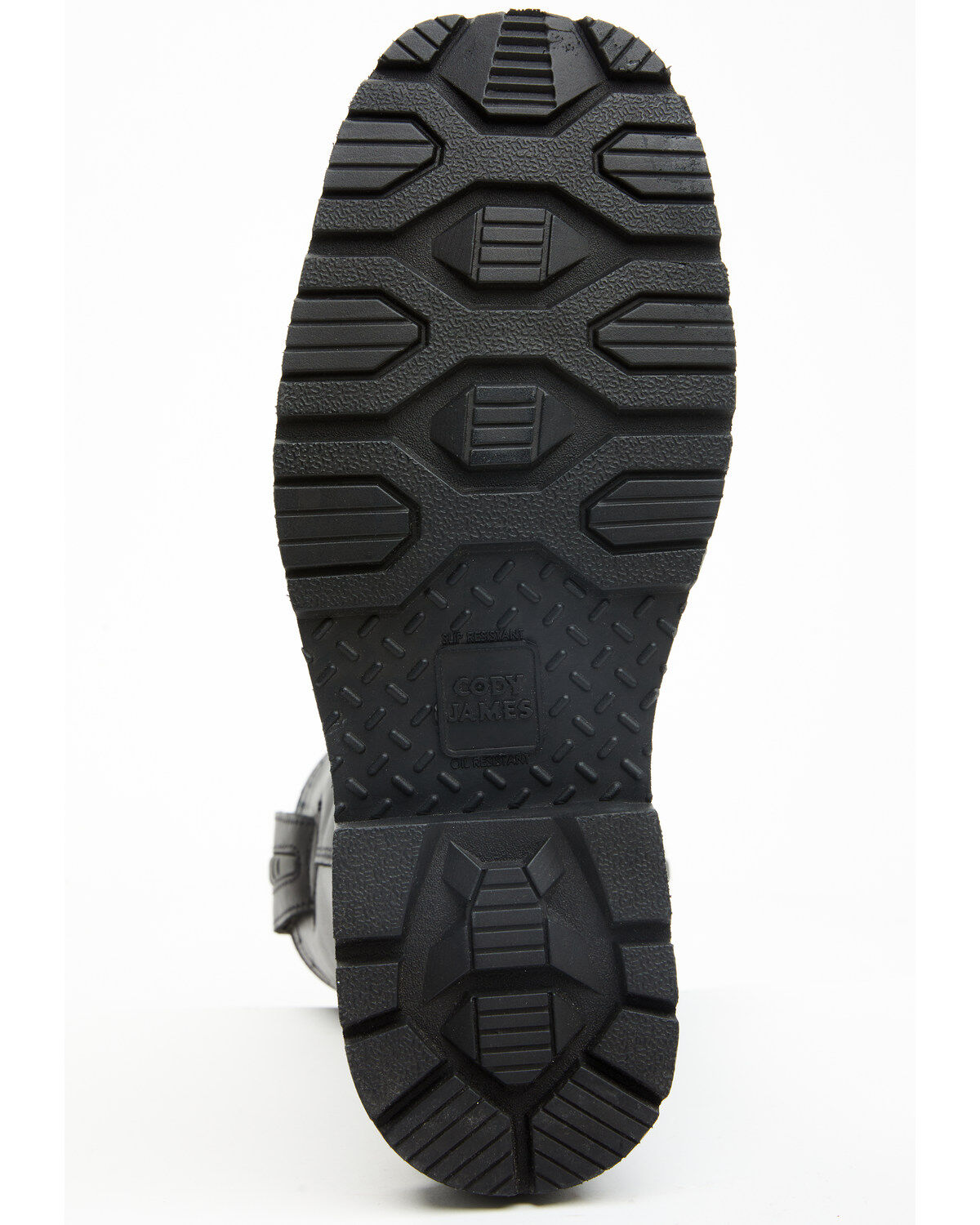 Image #7 - Cody James Men's Uniform Western Work Boots - Composite Toe, Black, hi-res