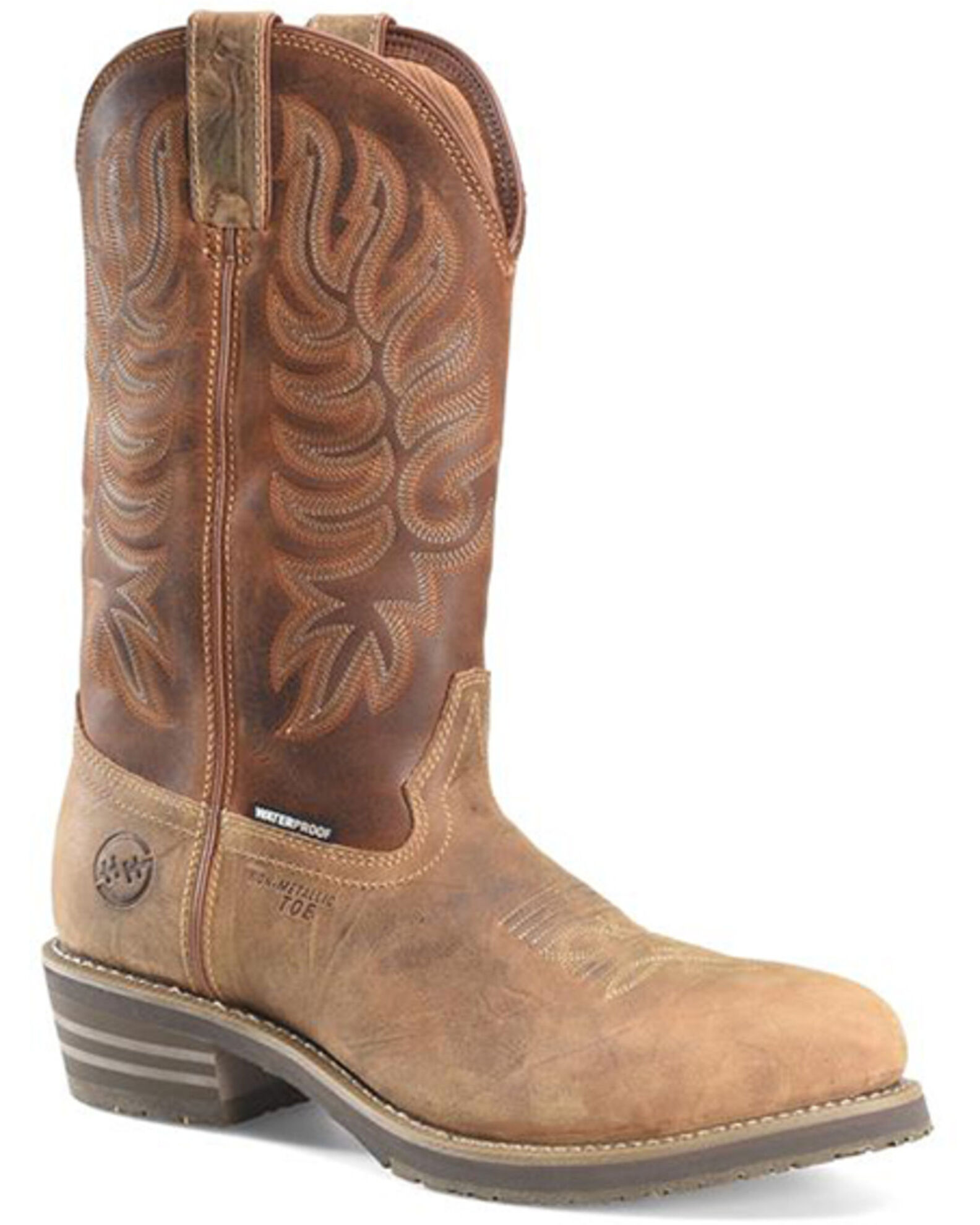 Double H Men s Garza Waterproof 12 Work Boots Composite Toe Boot Barn