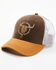 Cody James Men's Steerhorn Mesh-Back Baseball Cap, Brown, hi-res