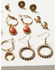 Shyanne Women's Golden Hour Crescent 7-Piece Earrings Set, , hi-res