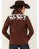 Image #4 - Cowgirl Hardware Women's Cow Print Yoke Softshell Jacket , Brown, hi-res