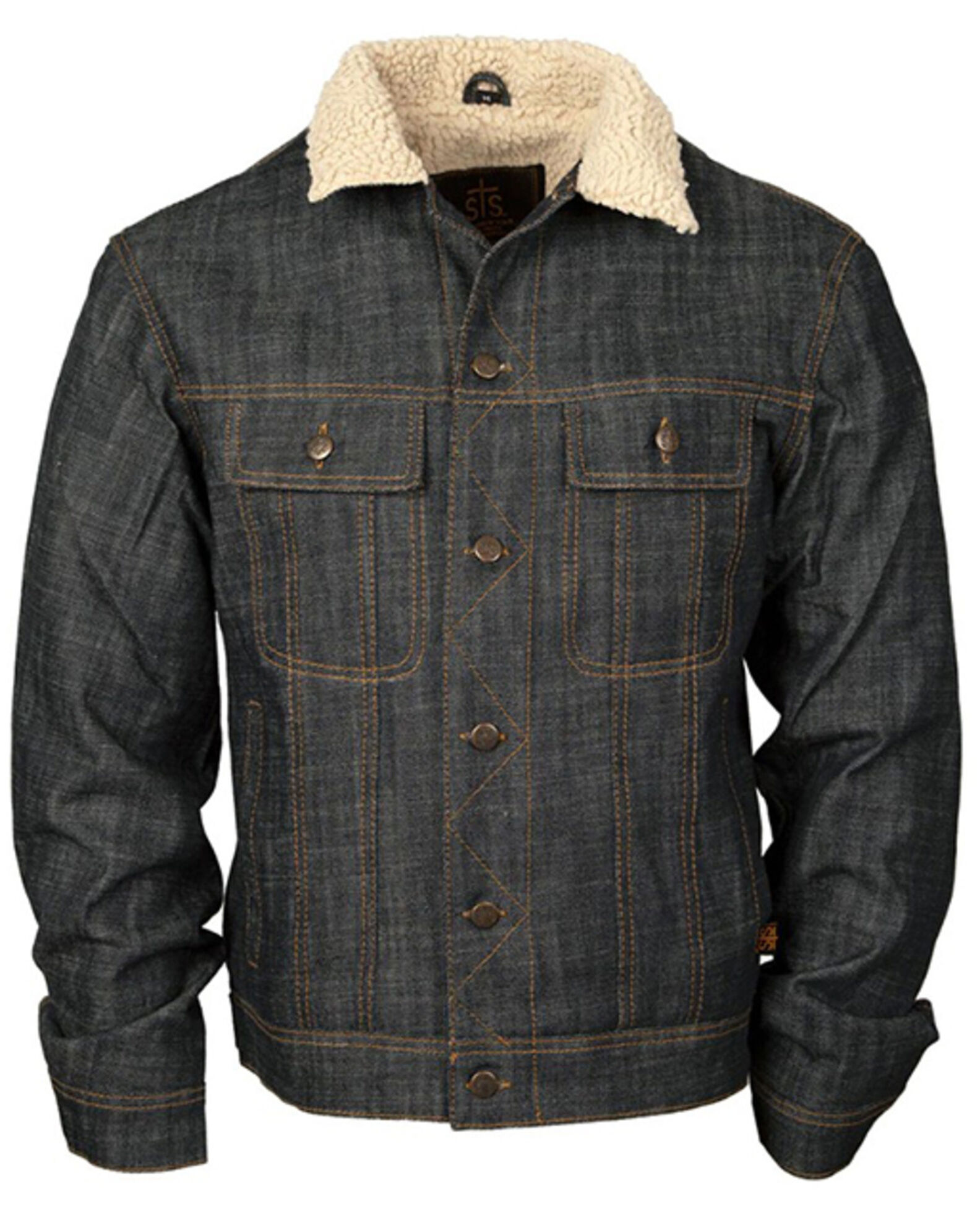 STS Ranchwear By Carroll Men s Riggins Classic Denim Jacket 4X