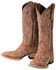 Image #2 - Lane Women's Saratoga Fancy Stitch Western Boots - Square Toe, , hi-res