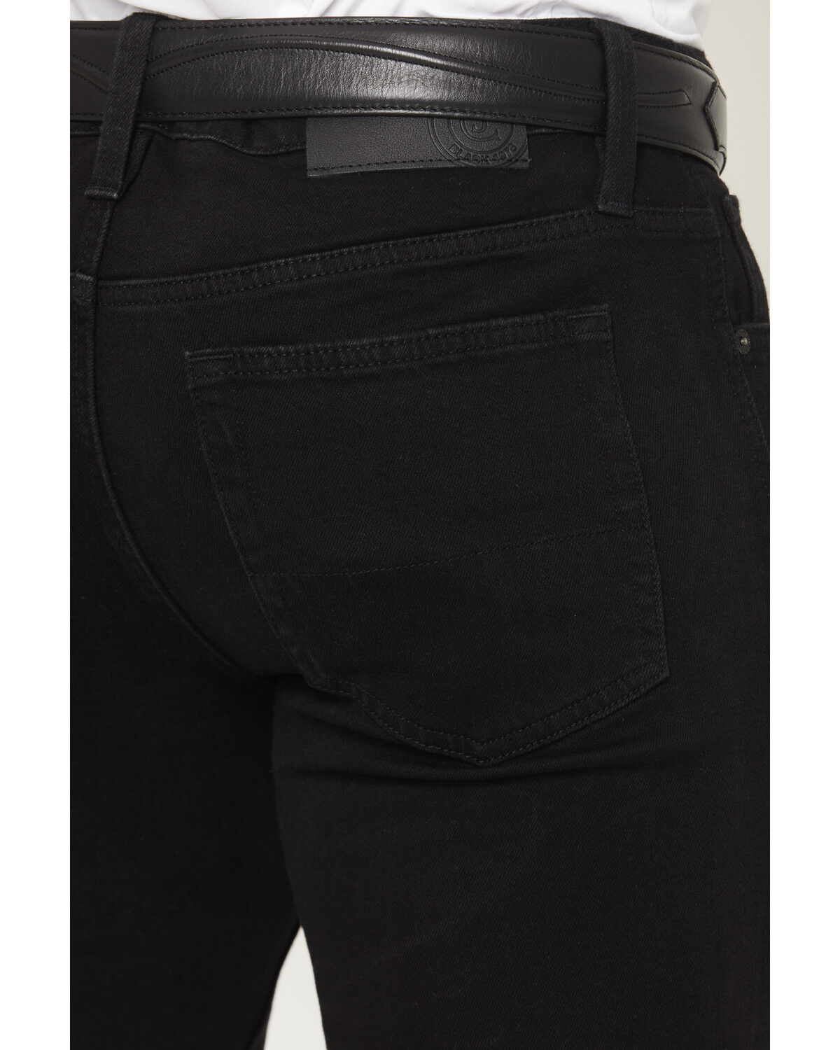 Image #4 - Cody James Black 1978® Men's Lawson Wash Tyler Slim Straight Stretch Denim Jeans, Black, hi-res