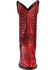 Abilene Women's 11" Hand-Laced Western Boots, Red, hi-res