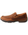 Image #3 - Twisted X Men's Basket Weave Slip-On Shoes - Moc Toe, Brown, hi-res