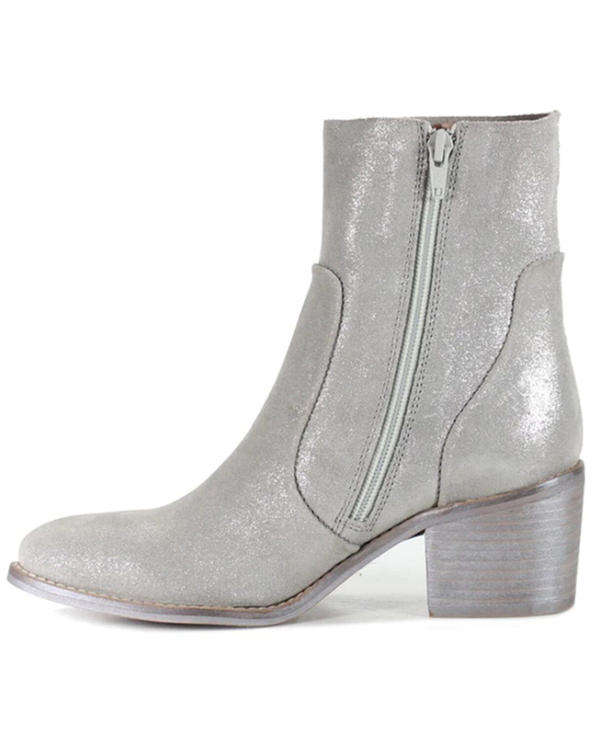 Image #2 - Diba True Women's Majes Tic Short Boots - Round Toe, Pewter, hi-res