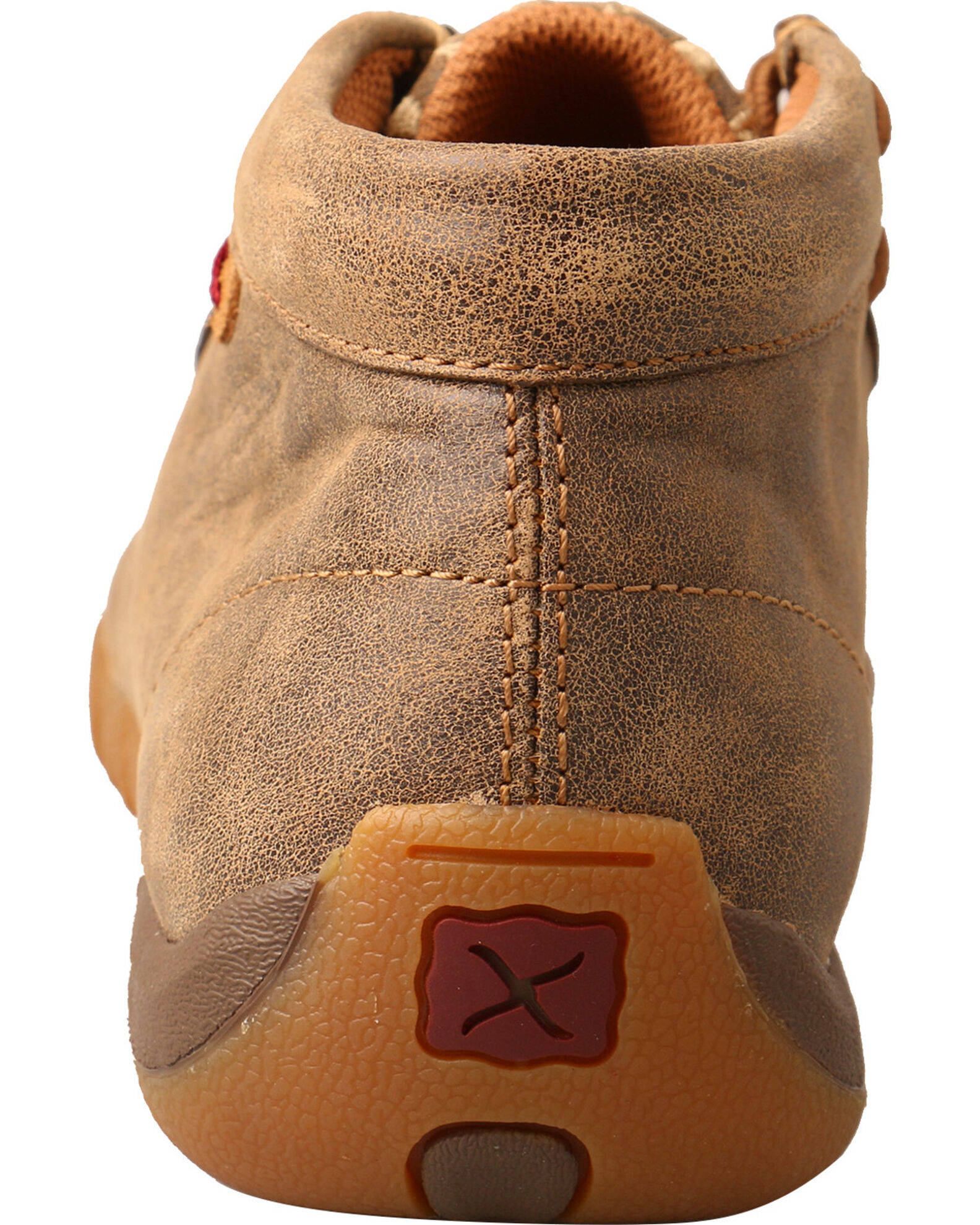 Image #6 - Twisted X Women's Diamond Driving Moc Shoes, Tan, hi-res