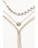 Image #3 - Lainey Wilson Women's Row Stone Y Necklace, Gold, hi-res