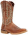 Durango Women's Lady Rebel Pro Burnished Western Boots - Broad Square Toe, Sand, hi-res
