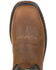 Image #6 - Georgia Boot Men's Carbo-Tec LT Waterproof Western Work Boots - Soft Toe, Black/brown, hi-res
