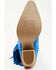 Image #7 - Dingo Women's Super Star Tall Suede Western Boots - Snip Toe, Blue, hi-res