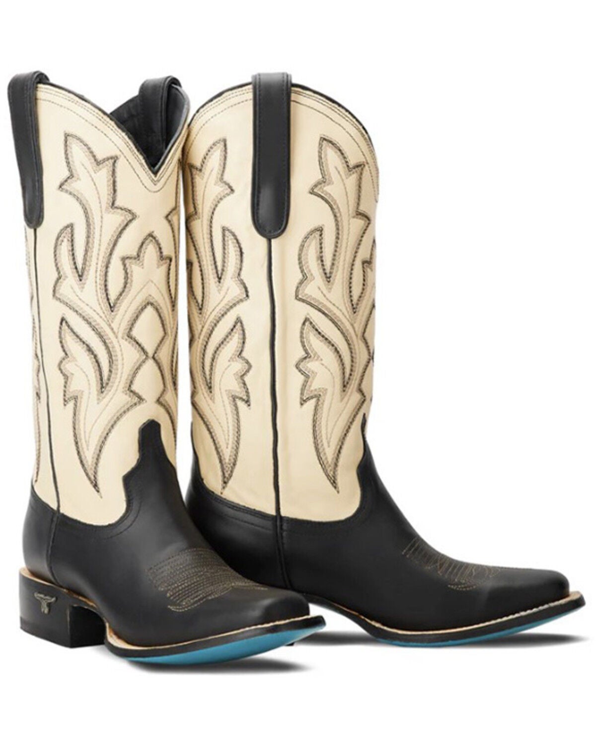 Lane Women's Classic Square Western Boots - Square Toe, Jet Black, hi-res