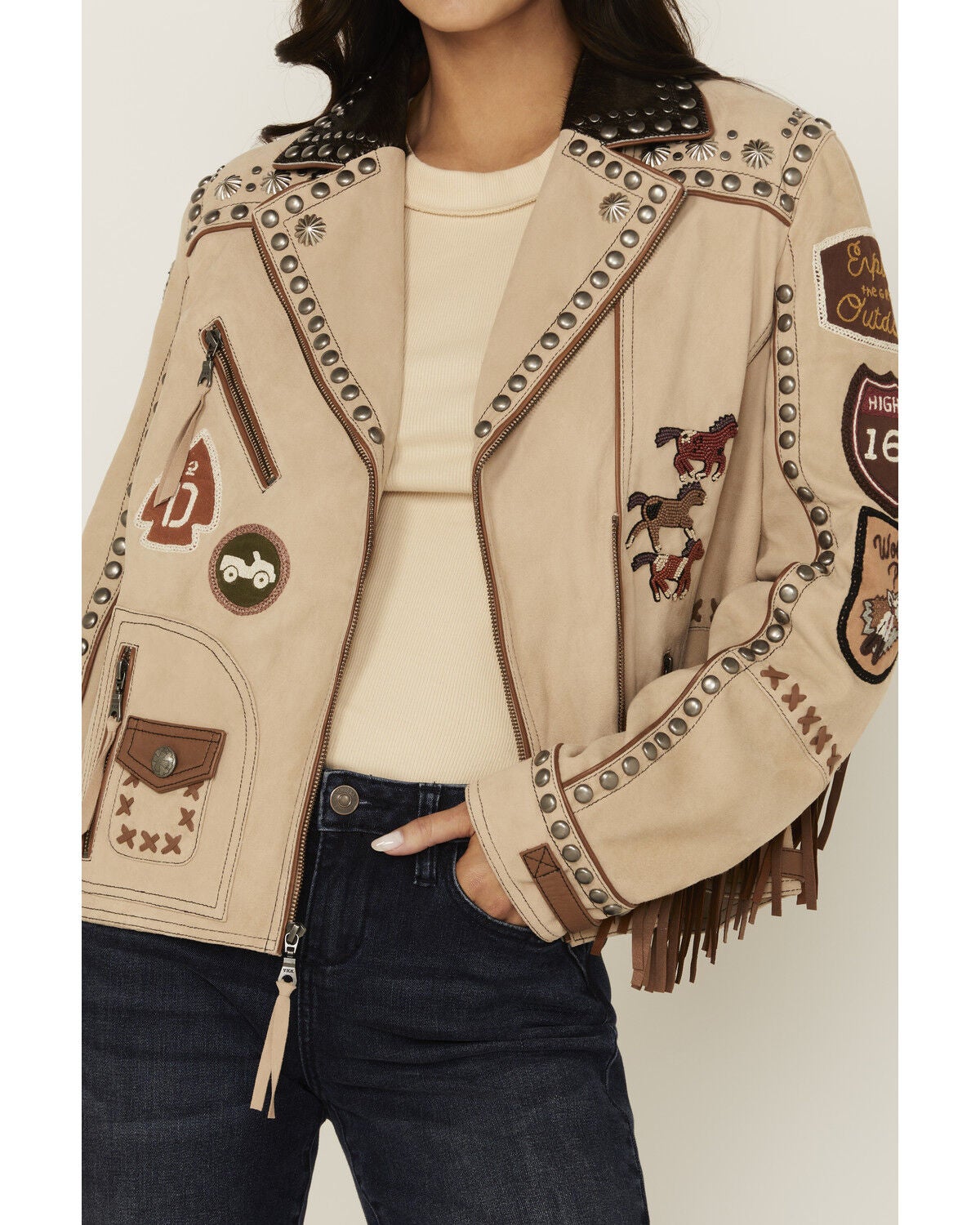 Double D Ranch Women's Horses of the Wind Jacket,