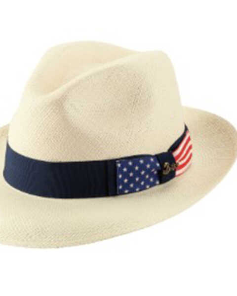 Bullhide Men's Diplomat Straw Hat, Natural, hi-res