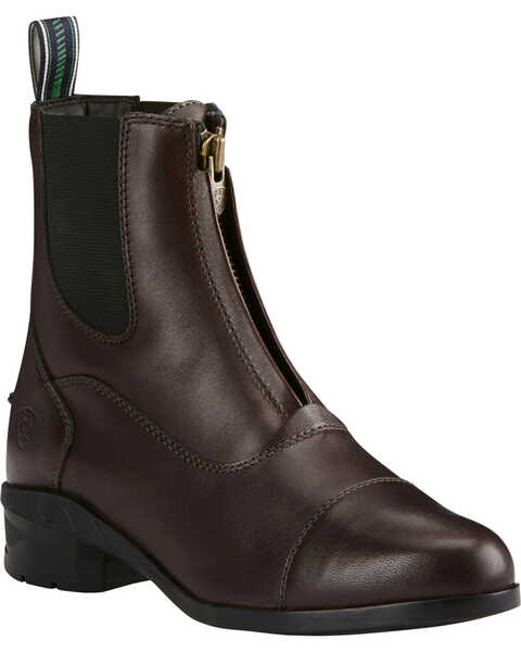 Ariat Women's Heritage IV Zip Paddock Boots, Lt Brown, hi-res