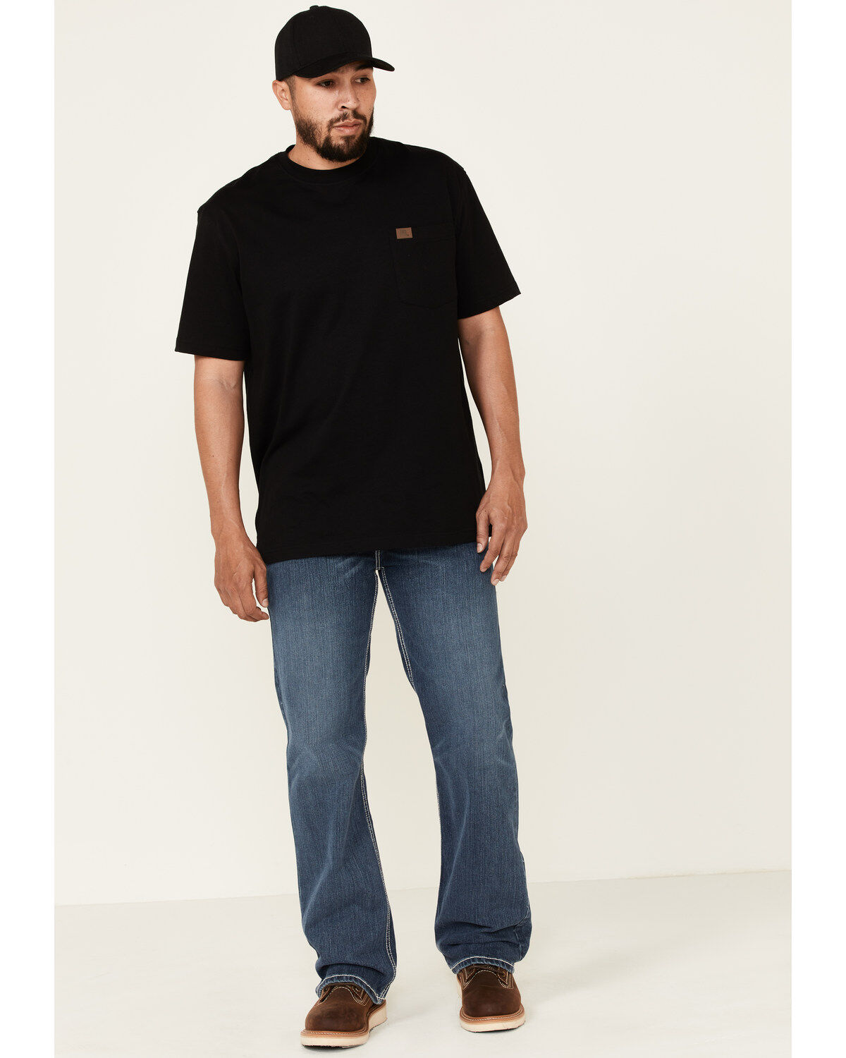 Image #1 - Rock & Roll Denim Men's FR Reflex Double Barrel Relaxed Straight Work Jeans, , hi-res
