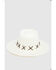 Ale' by Alessandra Women's Veracruz Fine Panama Rancher Straw Hat , Ivory, hi-res