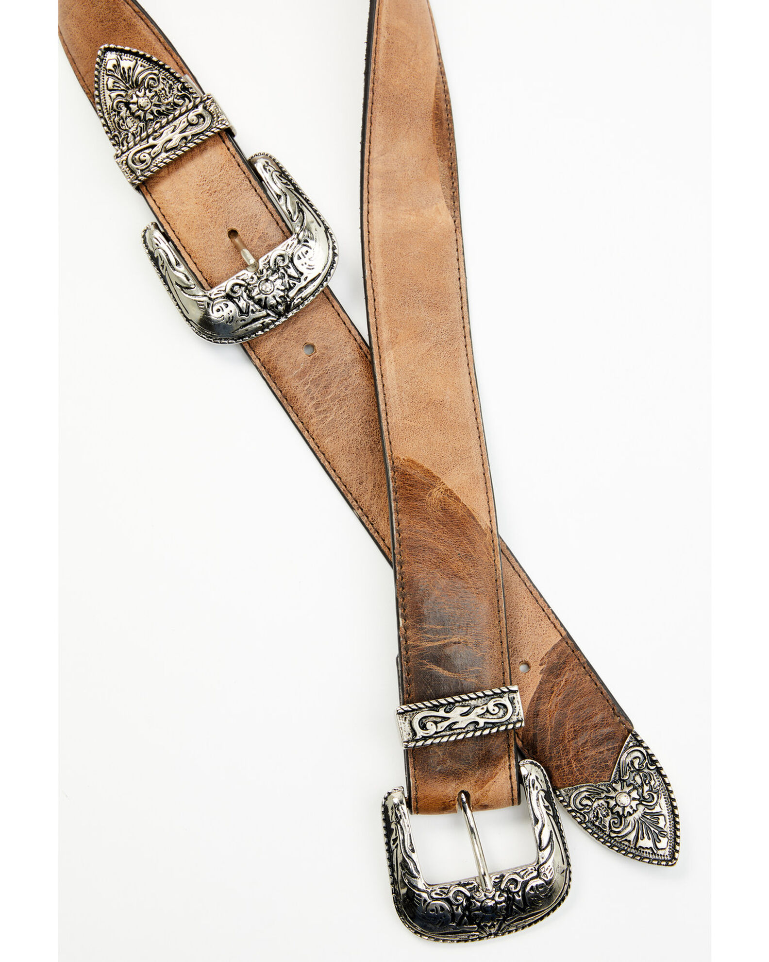 Product Name: Idyllwind Women's Outlaw Western Double Buckle Belt
