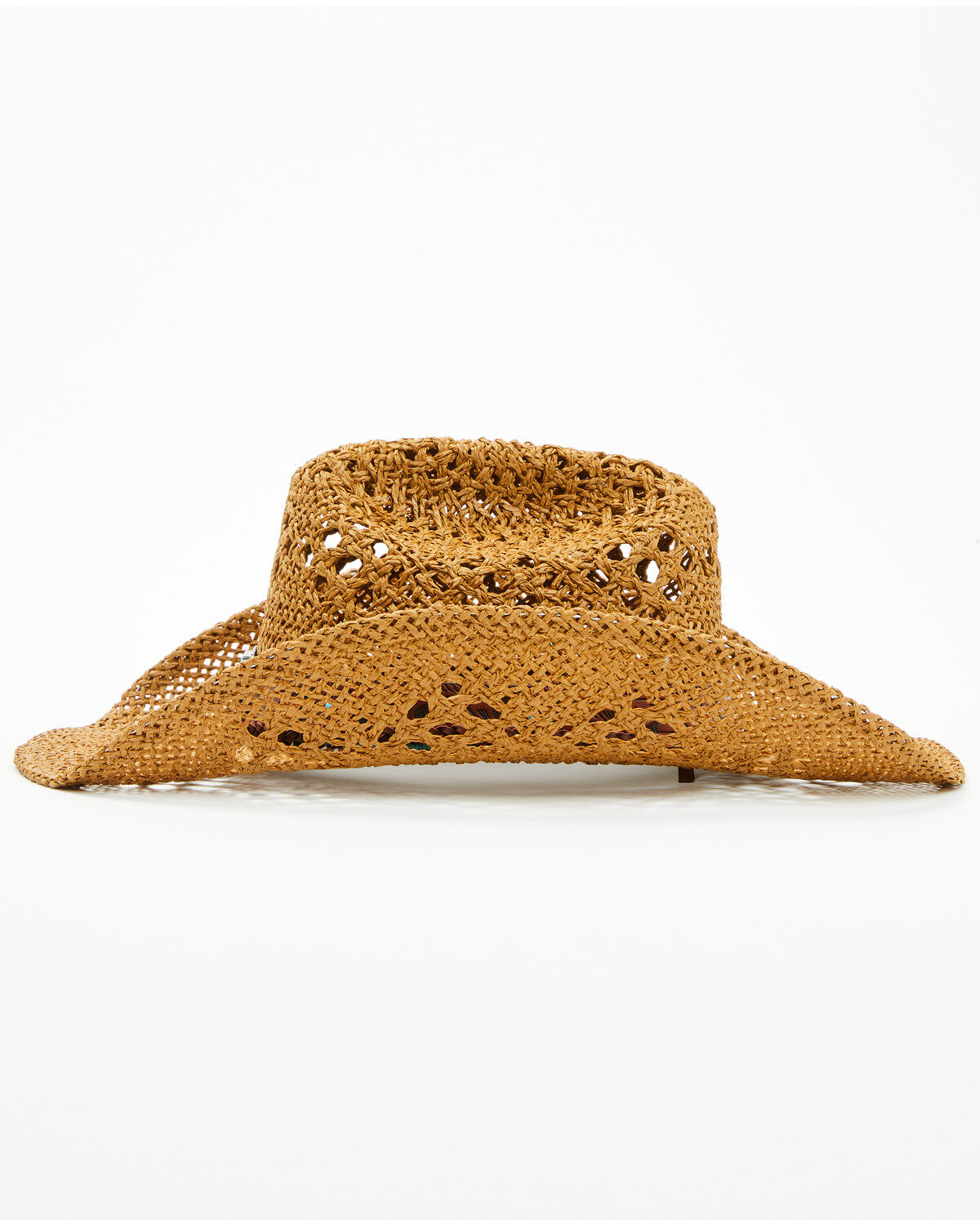 Image #3 - Shyanne Women's Lucy Straw Cowboy Hat, Brown, hi-res