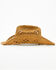 Image #3 - Shyanne Women's Lucy Straw Cowboy Hat, Brown, hi-res