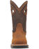 Image #4 - Dan Post Men's 11" Bram Waterproof Work Boots - Broad Square Toe, Brown, hi-res
