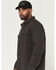 Image #2 - Thorogood Men's Rugged Ridge Snap Shirt Jacket, Dark Grey, hi-res