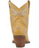 Image #5 - Dingo Women's Primrose Western Booties - Snip Toe, Yellow, hi-res
