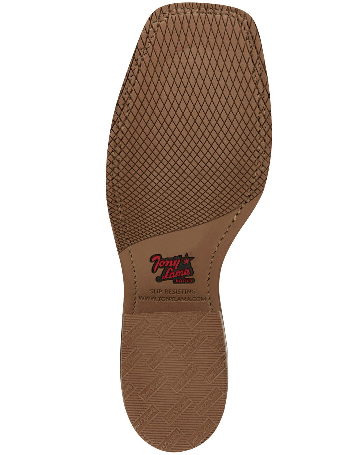 Image #7 - Tony Lama Men's Landgrab Western Boots - Broad Square Toe, Brown, hi-res