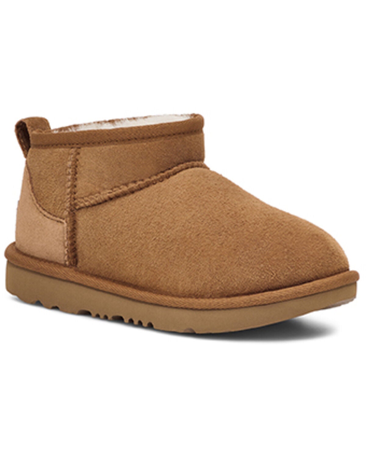 UGG Girls' Classic Ultra Mini Boots, Chestnut, hi-res