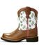 Image #2 - Ariat Youth Girls' Cactus Print Western Boots - Round Toe, , hi-res
