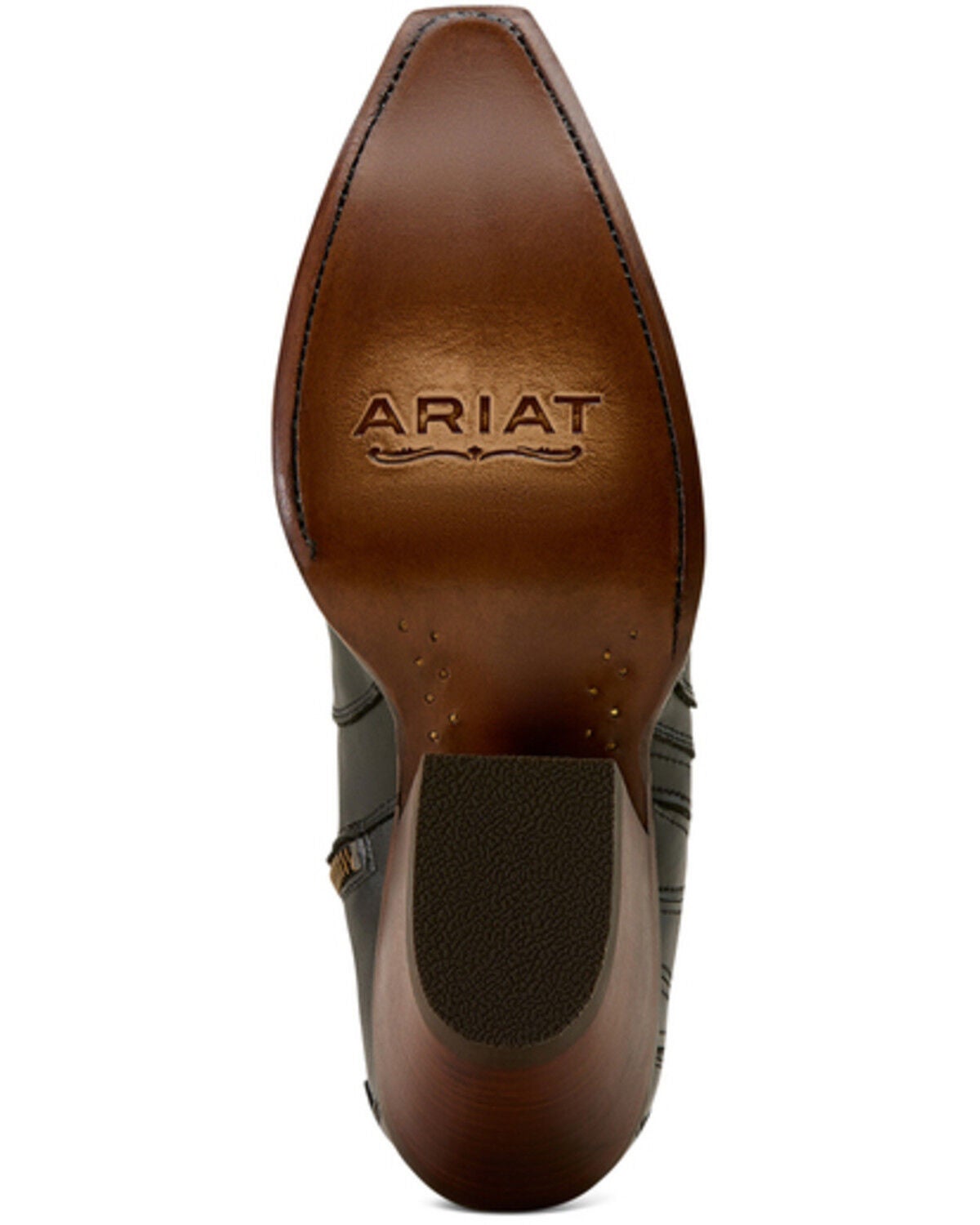 Image #6 - Ariat Women's Jade Overlay Western Booties - Snip Toe, Black, hi-res