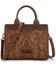 Image #1 - Wrangler Women's Jessie Tooled Crossbody Bag, Brown, hi-res