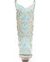 Corral Women's Glitter Inlay Western Boots - Snip Toe, Light Blue, hi-res