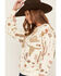 Image #2 - Shyanne Women's Western Conversational Graphic Sweatshirt, Natural, hi-res