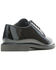 Image #4 - Bates Men's Sentry High Gloss Lace-Up Work Oxford Shoes - Round Toe, Black, hi-res