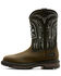 Image #5 - Ariat Men's WorkHog® XT Bolt Skull Waterproof Work Boots - Carbon Toe, Brown, hi-res