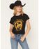 Image #1 - White Crow Women's Not My First Rodeo Short Sleeve Graphic Tee, Black, hi-res